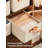 49L Large Capacity Foldable Storage Bin With Sturdy Steel Frame, Ideal For Organizing Clothes, Blankets, Toys, Books, And Household Items,Beige-817064478-817064476