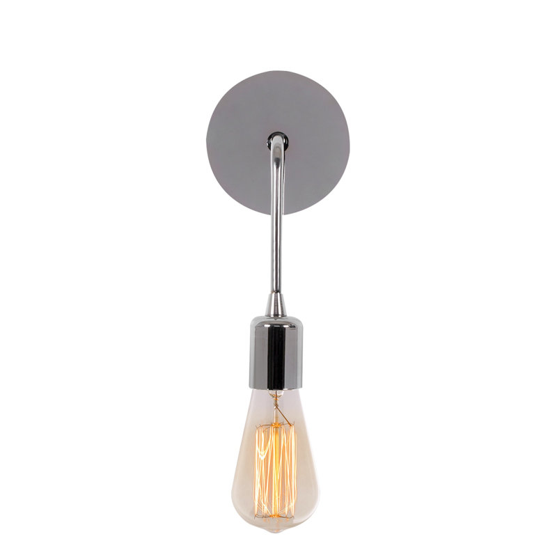 Armed Sconce, Chrome