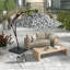 Parasol en porte-à-faux 9 pi 4 po-709120690