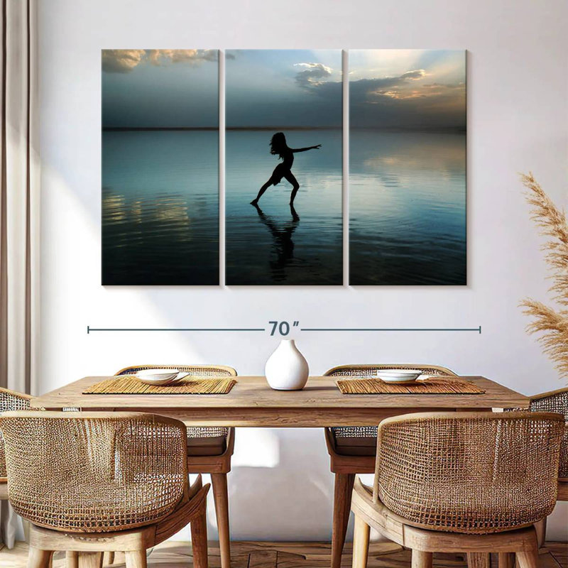 Danseur de ballet Enn Lake, H 42 po x l 65 po