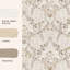 Papier peint doux naturel Laura Ashley Parterre