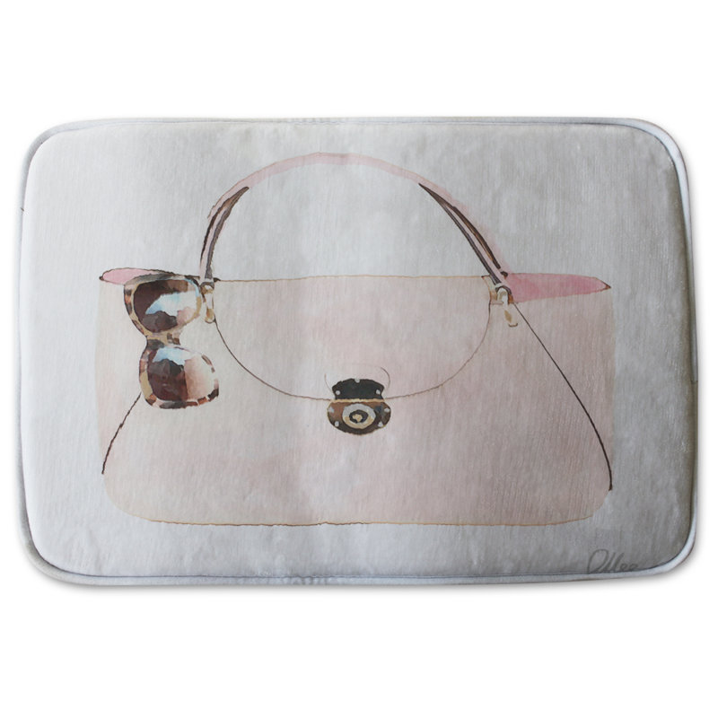 Moberly Memory Foam Non-Slip Bath Mat