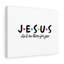 Jesus, He'll Be There For You - Wrapped Canvas Print-2046858052