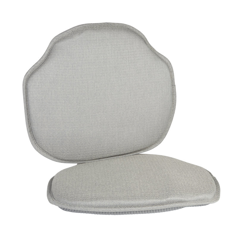 Non-Slip Windsor Chair Cushions, Gray