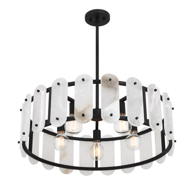 Antolini 5-Light Pendant Cashmere in Black