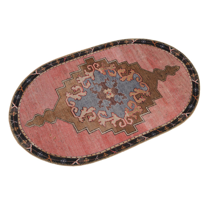 Oppie Oriental Indoor Rug, Oval 4' x 6'