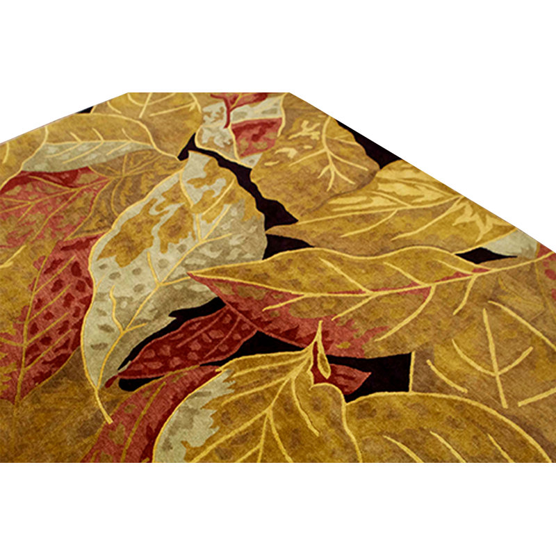 Wool Floral Area Rug