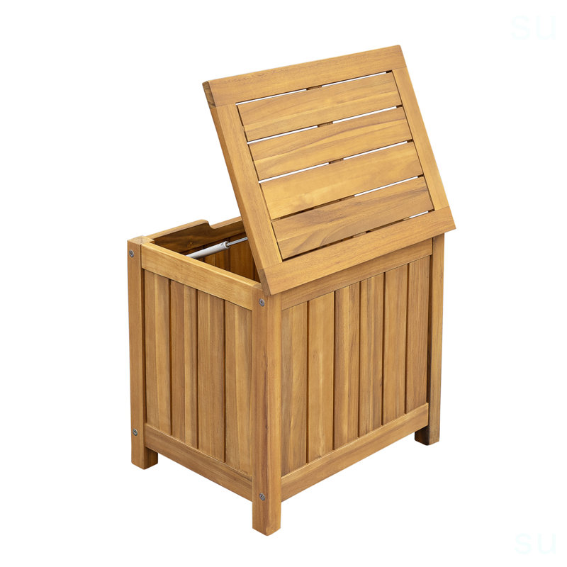 Boîte de rangement en bois 30 gallons Portside