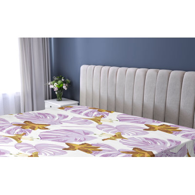 Drap-housse floral Ambesonne