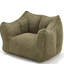 Fauteuil à billes confortable pour adultes en chenille avec mousse résistante pour le salon, la chambre à coucher, les jeux, la lecture et la télévision-130844440