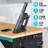 DURATECH 72” Adjustable Workbench, Heavy-Duty Rubber Wooden Top Worktable With A Drawer, 6Ft Workstation With Power Strip, Peg Board, 2000 LBS Load Capacity, For Workshop, Garage, Office, Home