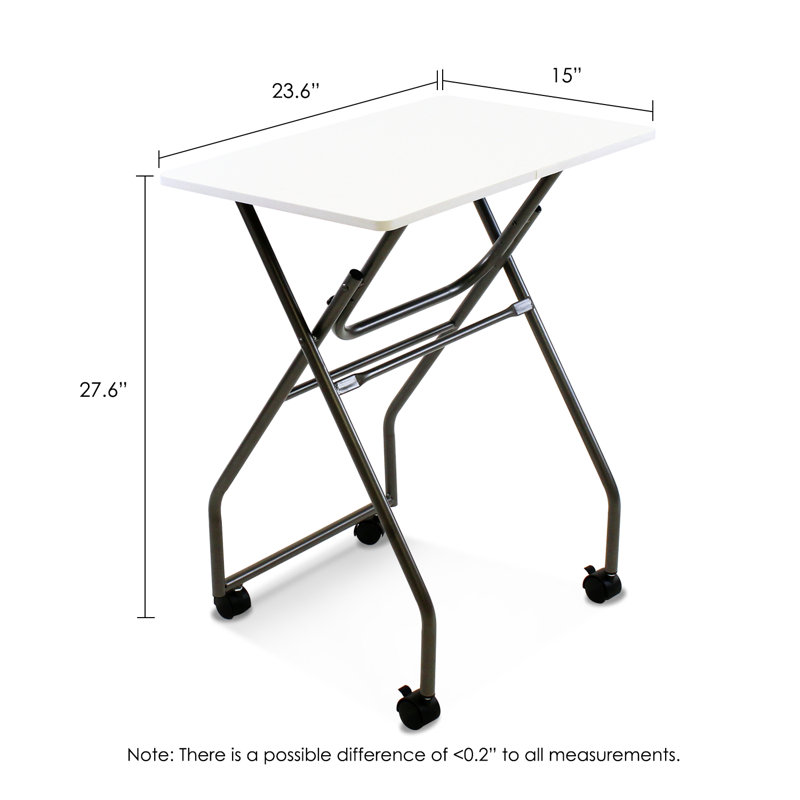 Highsmith Tray Table, White/Grey