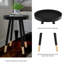 Table d'appoint moderne avec plateau, noir-1041369854