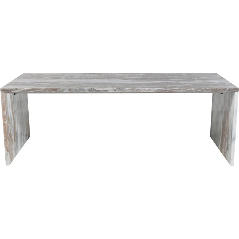 Table basse Olas, Marbre brun