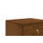 Lillemor Solid Wood Nightstand Walnut Black
