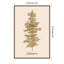 "Oh Tanenbaum (beige)" par Kubistika, reproduction d'art sur toile encadrée-731290309