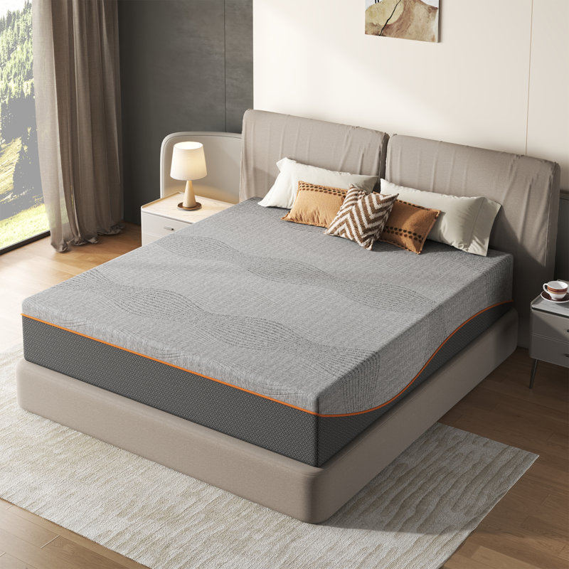 Mattress,Memory Foam Mattress, Fiberglass Free, Medium Feel, Breathable Cooling Layers, 12", Queen