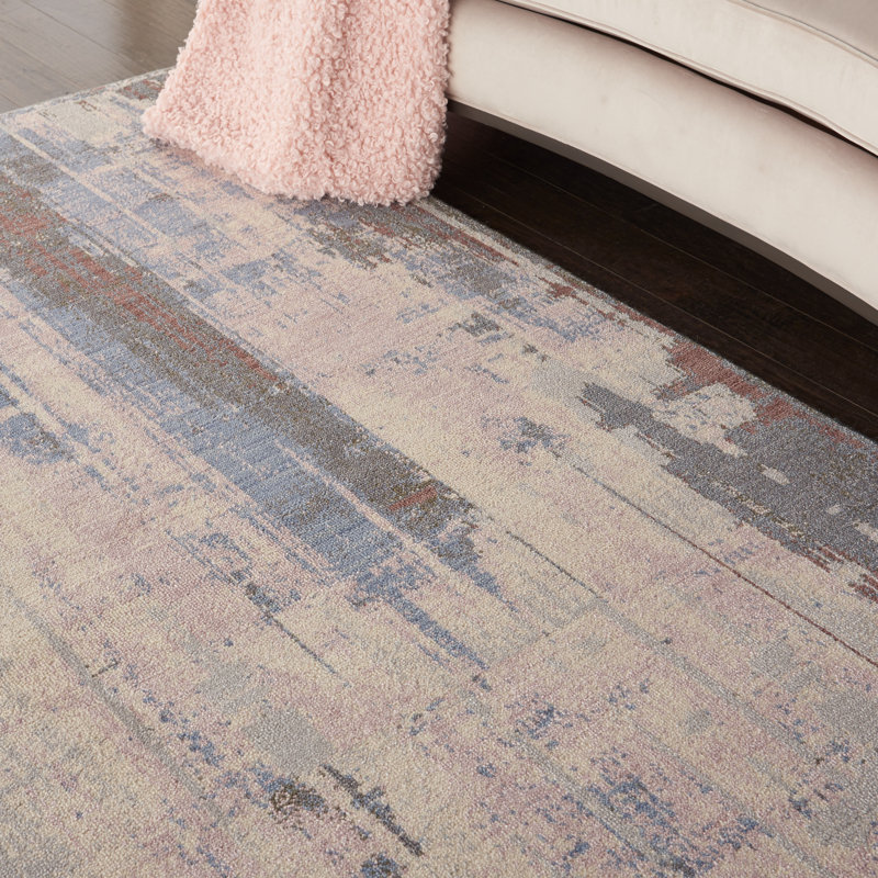 Toomey Abstract Indoor Rug, Rectangle 5'6" x 8'