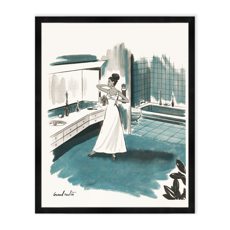 Bathroom Glamour Print