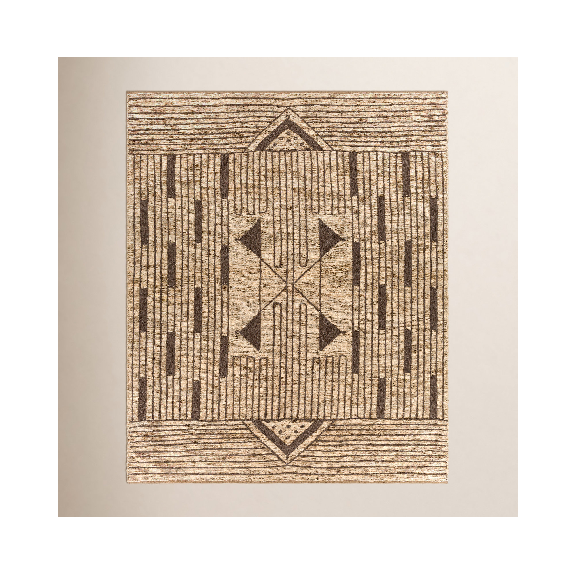 Boman Handmade Rug, Rectangle 10' x 14'