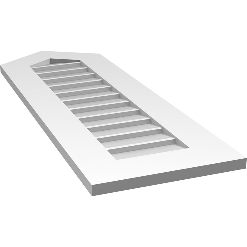 Ventilateur à pignon en uréthane non-fonctionnel Signature, H 40 po x l 14 po x P 1 po