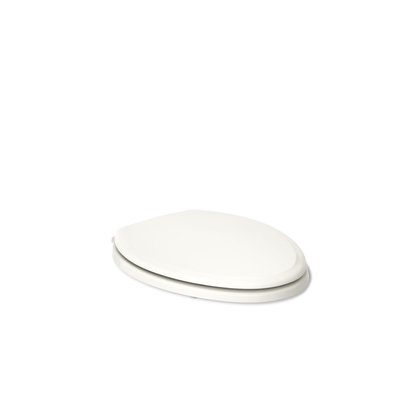 Ridgewood Toilet Seat, Biscuit, Allongé