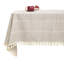 Nappe carrée en mélange de polyester et de coton avec pampille imperméable et résistante à la décoloration-2828808-18911399