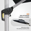 Legend 4m Cantilever Parasol With Base-302980203