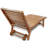 Cayman Outdoor Teak Wood Chaise Lounge