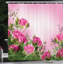 Rideau de douche simple à motif de roses Fuller Spring Time-21846096
