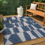 Tapis d'intérieur / extérieur bleu / crème Olesia-184243929