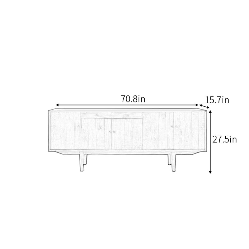 Buffet de luxe américain