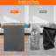 Laundry Hamper with Lid, 150L Double Dirty Clothes Hamper