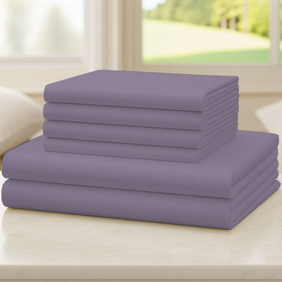 6-Piece Soft Microfiber Sheet Set