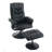 360° Swivel Recliner Chair With Ottoman, 5-Point Vibration Massage, Heated Seat, And 140° Adjustable Backrest For Ultimate Comfort And Relaxation-1571895490