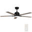 Ventilateur de plafond intelligent Espear avec télécommande, ensemble d'éclairage inclus, fonctionne avec l'assistant Google, Amazon Alexa et les raccourcis Siri.-1998052939-1998052949-1998052945