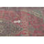 Tapis rose fait à la main 7 x 11 po