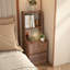 Table de chevet pour chambre à coucher avec option de table de chevet 6 couleurs et armoire verrouillable