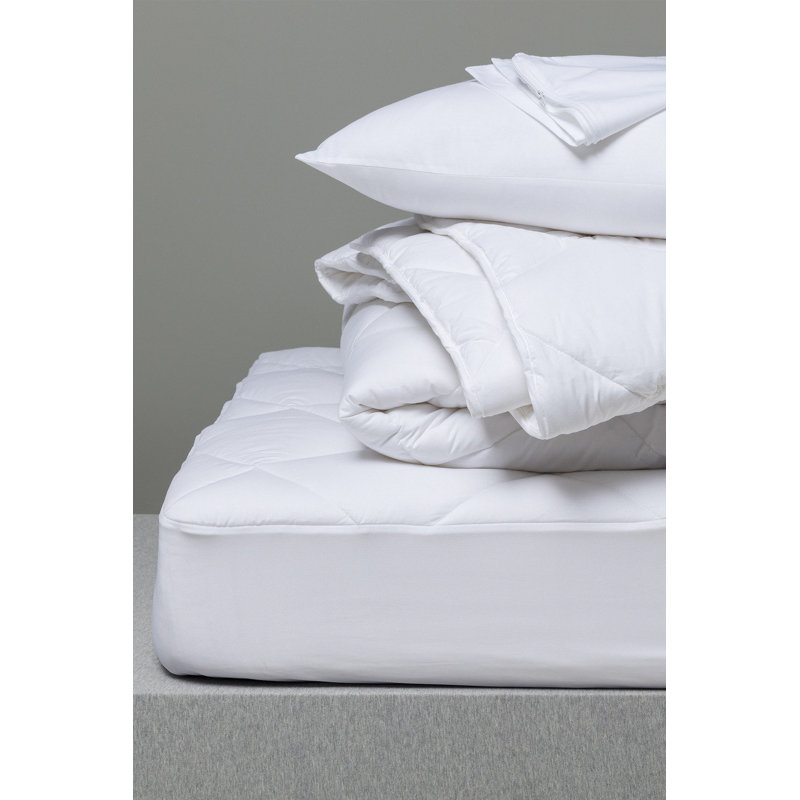 Cotton Blend Comforter with Pillowcases, Single - 1 Pillowcase