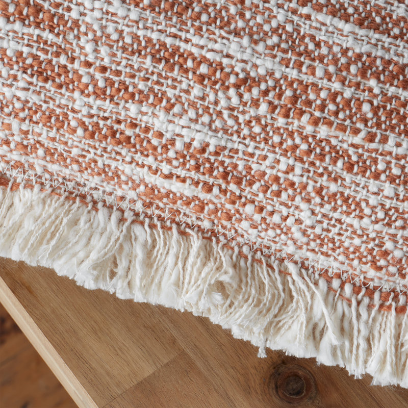 Cushion, Orange, Pillow Cover Only - No Insert