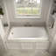 60" x 32" Acrylic Soaking Drop-In Bathtub, Drain Included-97544706