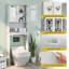 Freestanding Over The Toilet Storage
