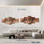 Gather Typographie II - Ensemble de 5 toiles tendues-103171932