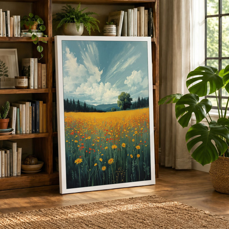 Print, 36x24 - 91.4 x 61.0 cm, Ochre Border