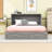 Dulci 1 Drawer Wood Murphy Bed with Sockets & USB Ports-1273290228-1273290231