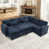 Blue Chenille