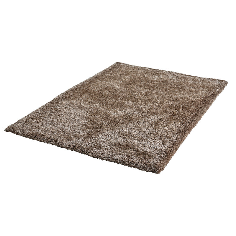 Radley Hand Tufted Shag Brown Rug, Rectangular 160 x 230cm