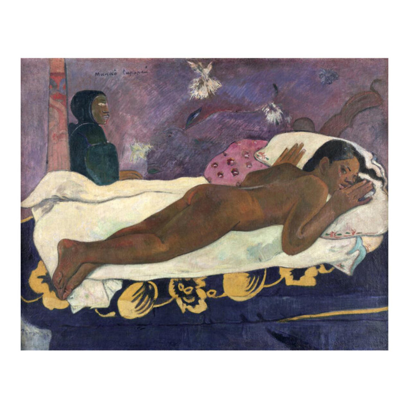 «Spirit of the morts» par Paul Gauguin - Impression giclée, H 22 po x l 28 po