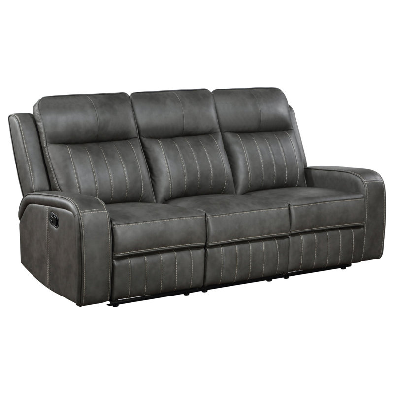 Forrest Grey Motion Reclining Sofa