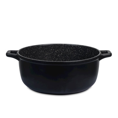 H&H Non-Stick Aluminium Round Casserole Dish